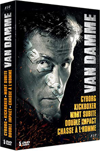 Jean-Claude Van Damme Collection | Cyborg / Kickboxer / Sudden Death / Double Impact / Hard Target  |   DVD